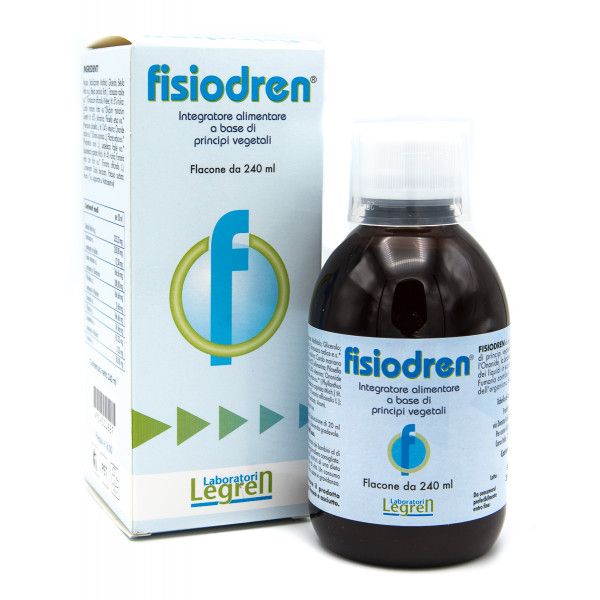 laboratori legren fisiodren integratore azione drenante depurativa fegato 240ml