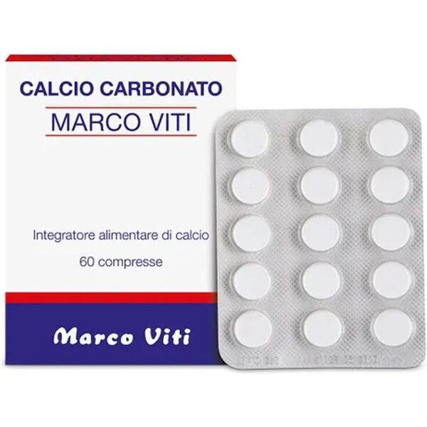 marco viti viti calcio carbonato integratore 60 compresse