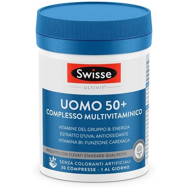 swisse uomo 50+ integratore multivitaminico 30 compresse