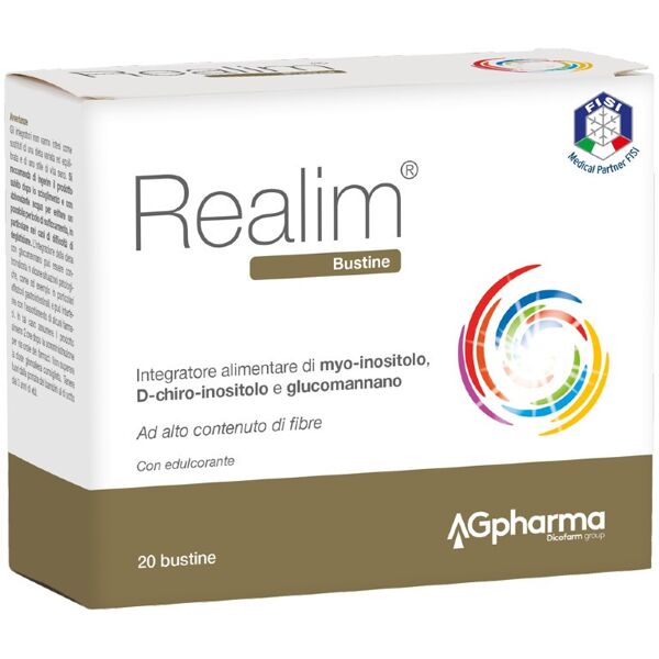 ag pharma srl realim integratore fibre 20 bustine