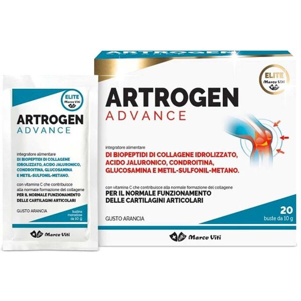 marco viti artrogen advance integratore articolazioni 20 bustine