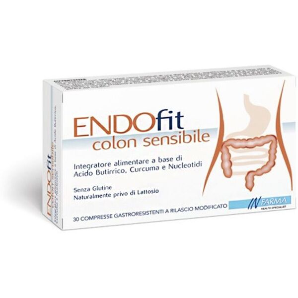 infarma srl endofit integratore colon sensibile 30 compresse