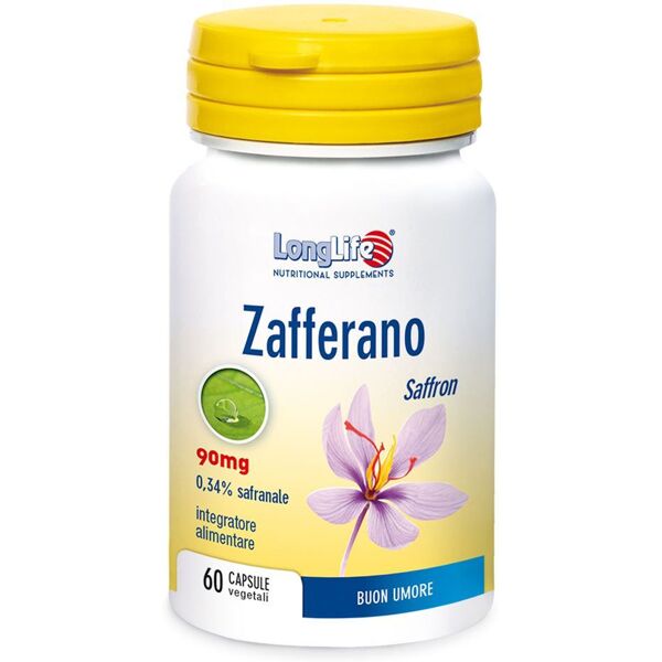 longlife zafferano integratore sistema nervoso 60 capsule