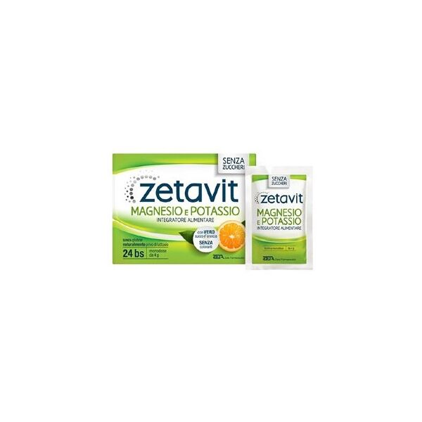 zetavit magnesio e potassio senza zucchero 24 bustine