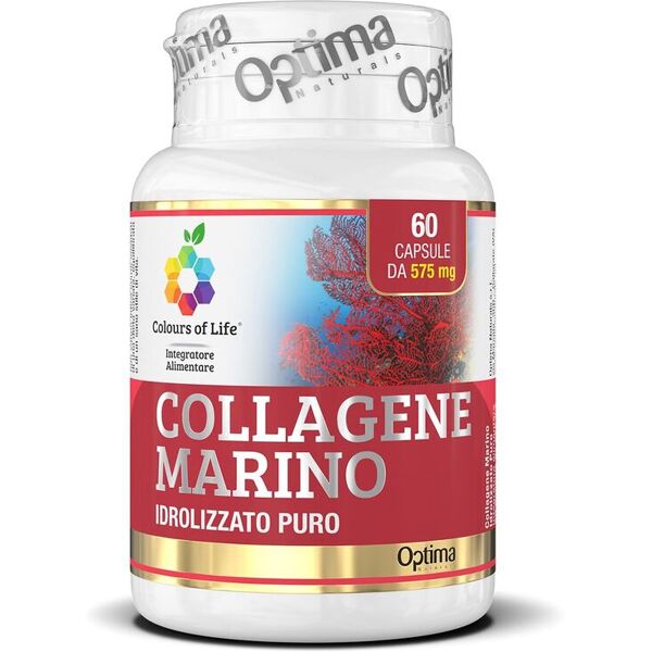 colours of life optima colours life collagene marino idrolizzato puro 60 capsule