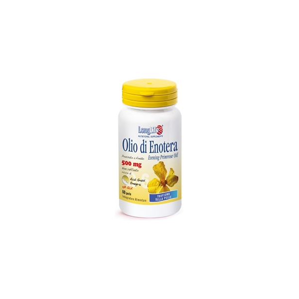 longlife olio enotera 500mg 60 perle