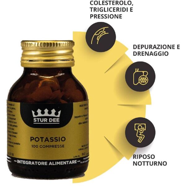 stur dee potassio integratore 100 compresse