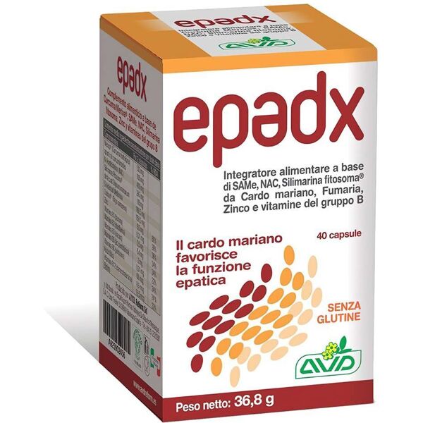 a.v.d. reform srl epadx integratore fegato 40 capsule