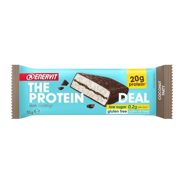 enervit the protein deal bar barretta proteica gusto coconut party 55g