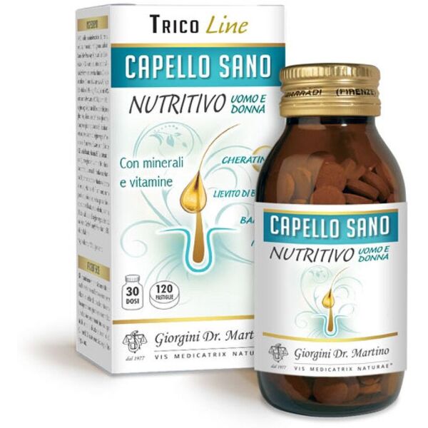 giorgini capello sano nutritivo integratore anticaduta 120 pastiglie