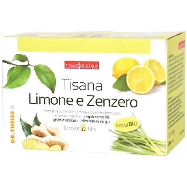 dr theiss naturplus tisana limone zenzero digestiva 20 filtri