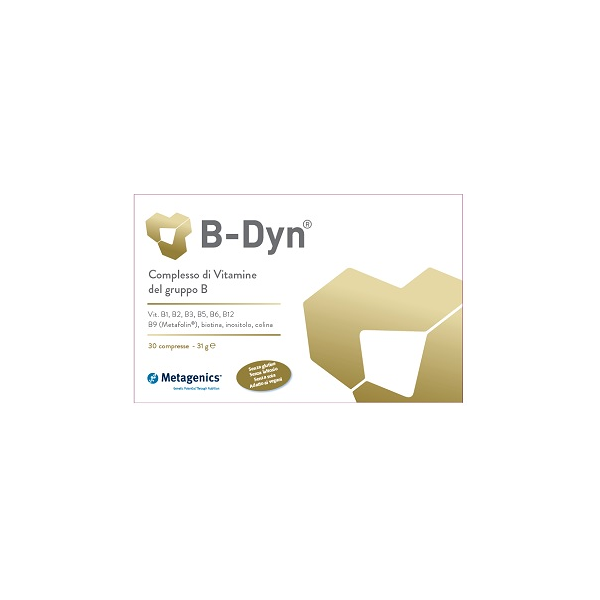 metagenics b-dyn integratore vitamine b 30 compresse