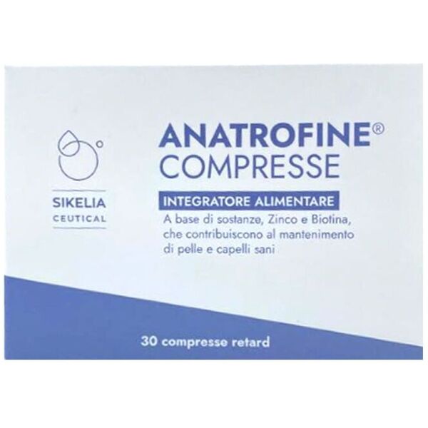 s.f. group srl anatrofine integratore capelli e unghie 30 compresse retard