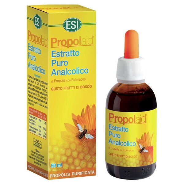 esi propolaid estratto puro analcolico integratore difese immunitarie 50ml