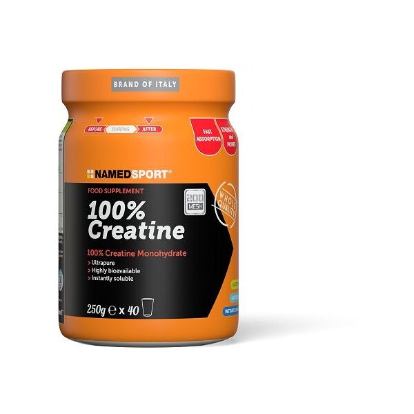 named sport 100% creatine monohydrate integratore 250g