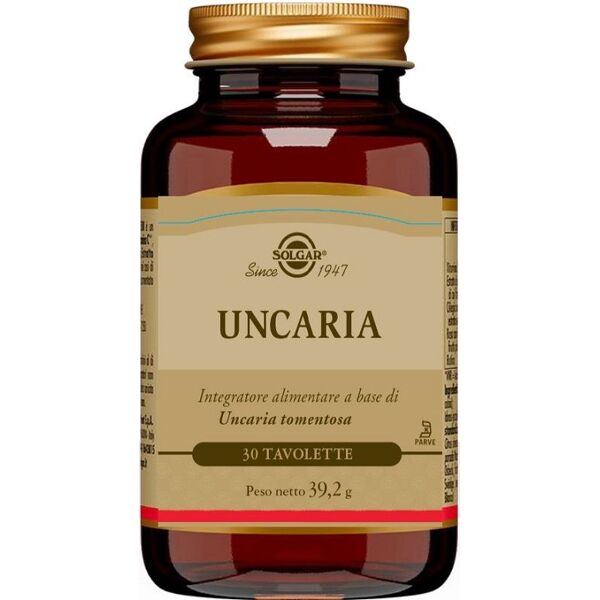 solgar uncaria integratore di uncaria 30 tavolette