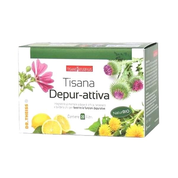 dr theiss naturplus tisana depur-attiva intestino 20 filtri