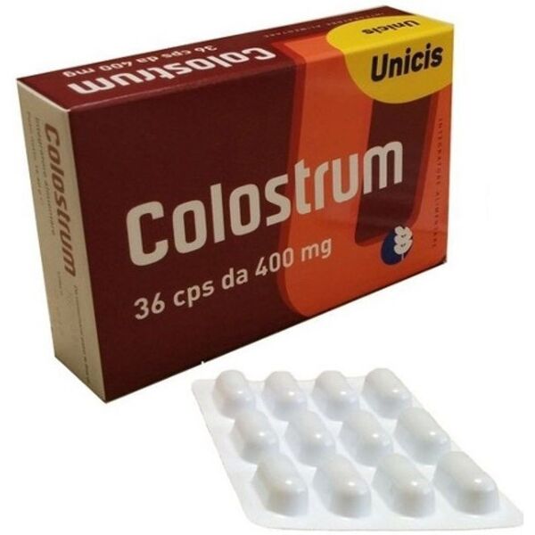 biogroup colostrum unicis 400mg 36 capsule