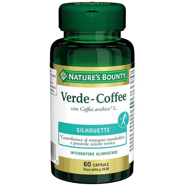 nature' s bounty nature's bounty verde-coffee integratore metabolismo 60 capsule