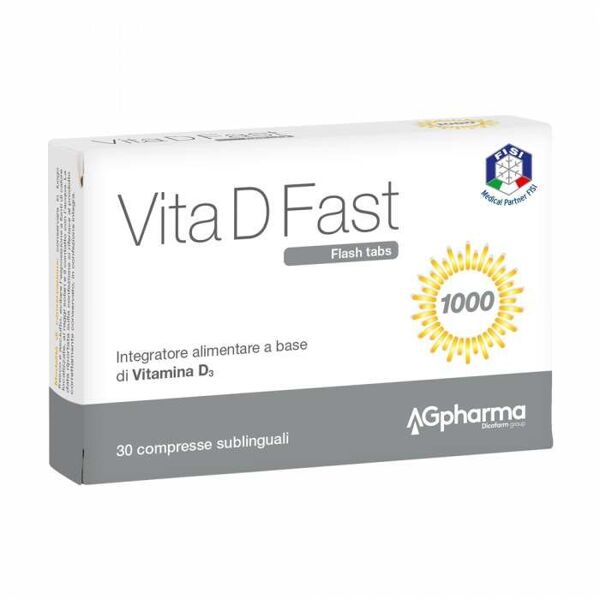 ag pharma srl vita d fast integratore per le ossa 30 compresse