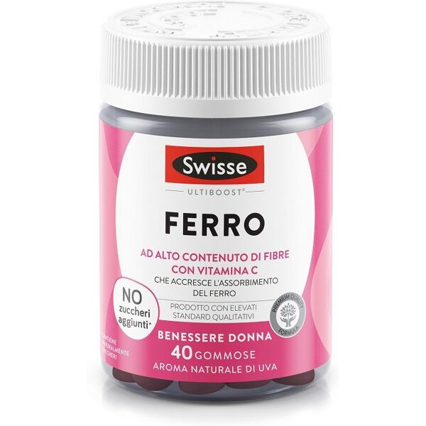 swisse ferro integratore benessere donna 40 gommose