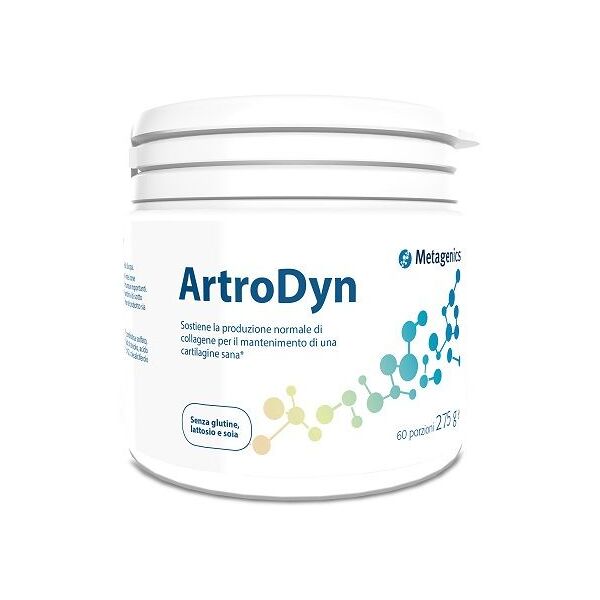 metagenics artrodyn integratore cartilagini 60 porzioni 275g