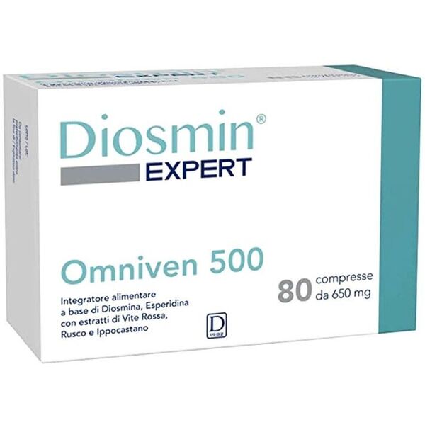 dulac diosmin expert omniven 500 integratore gambe pesanti 80 compresse