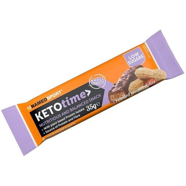 named sport ketotime barretta proteica roasted peanut 35g