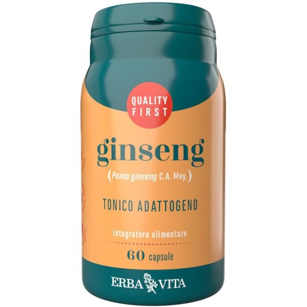 erba vita ginseng integratore multivitaminico 60 capsule