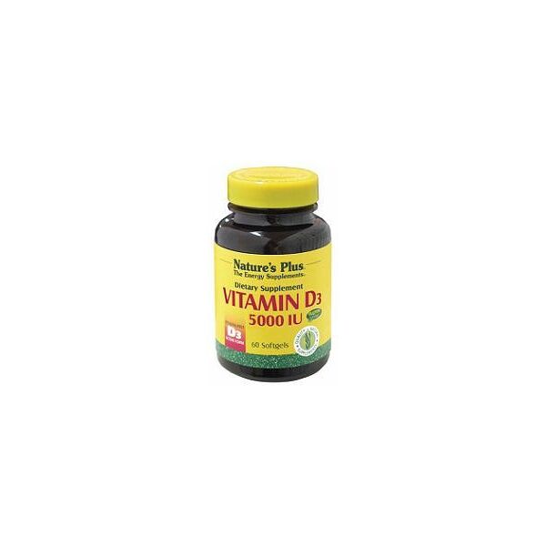 nature's plus vitamin d3 5000 iu 60 capsule