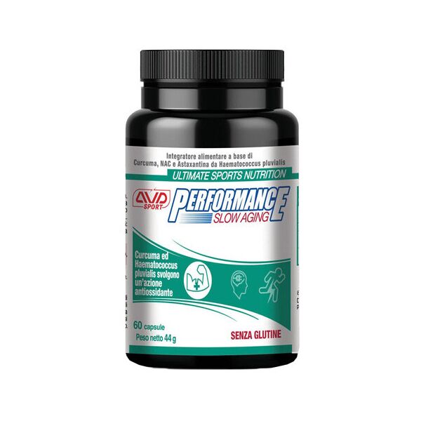 a.v.d. reform srl performance slow aging integratore sport 60 capsule