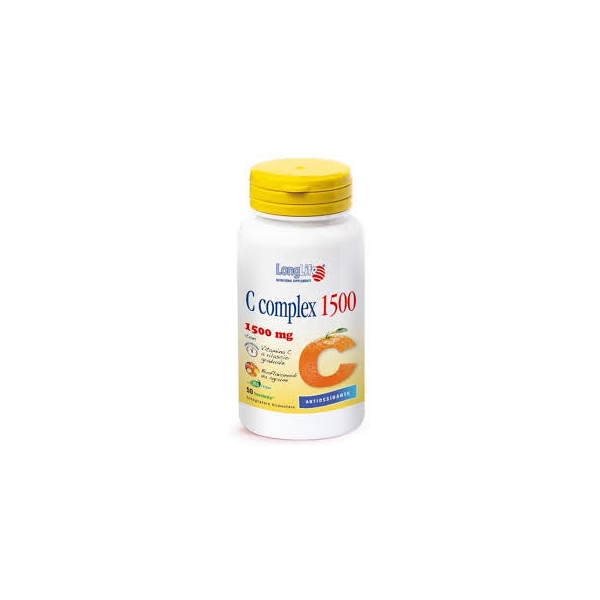 longlife c complex 1500 integratore vitamina c 50 tavolette