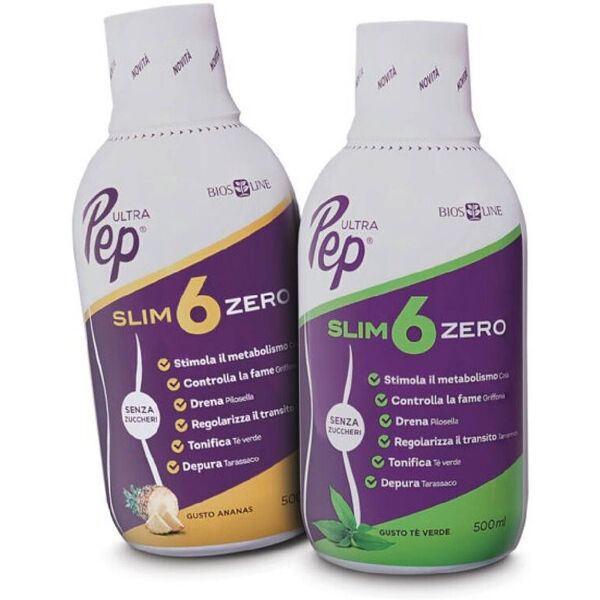 bios line ultra pep slim 6 zero ananas integratore perdita peso 500ml