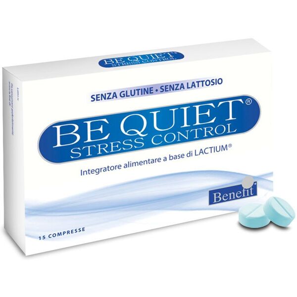 be quiet stress control integratore a base di lactium 15 compresse