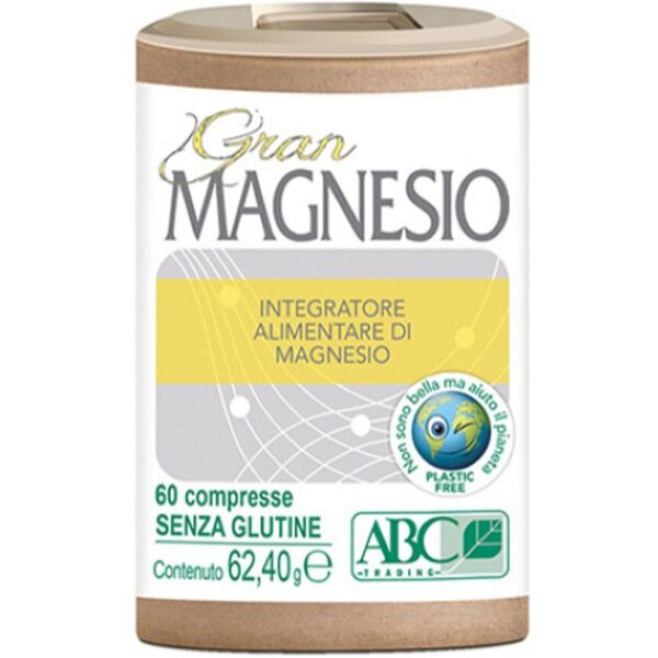 abc trading gran magnesio integratore 60 compresse