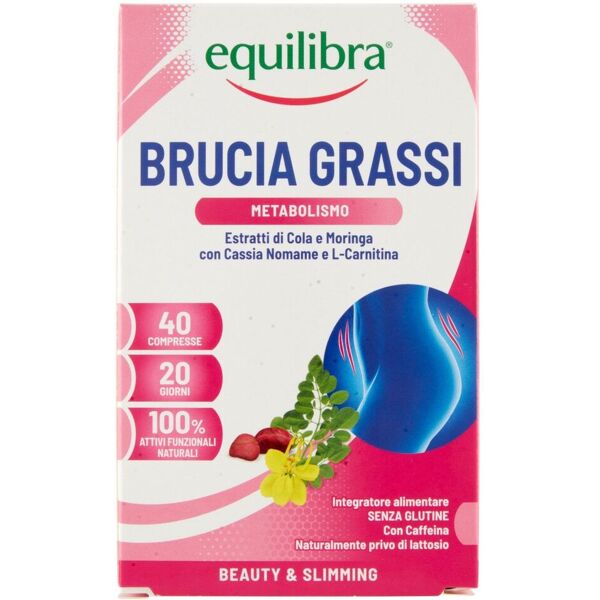 equilibra brucia grassi integratore perdita di peso 40 compresse