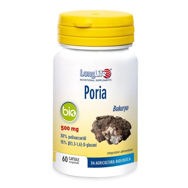 longlife poria bio integratore sistema nervoso 60 capsule