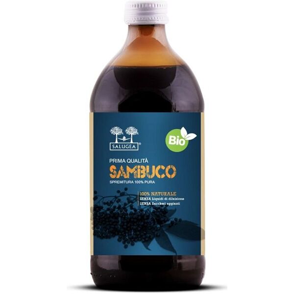 salugea succo sambuco bio integratore difese immunitarie 500ml