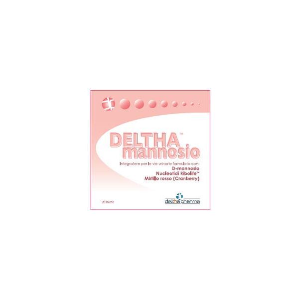 deltha pharma srl deltha mannosio integratore vie urinarie 20 bustine