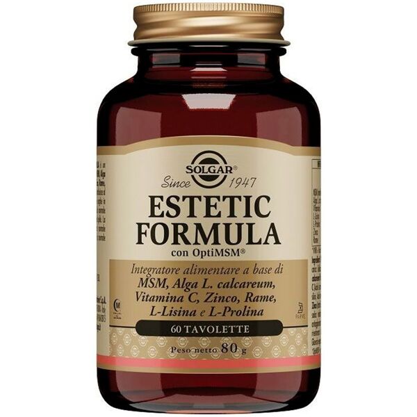 solgar estetic formula integratore anticaduta capelli 60 tavolette