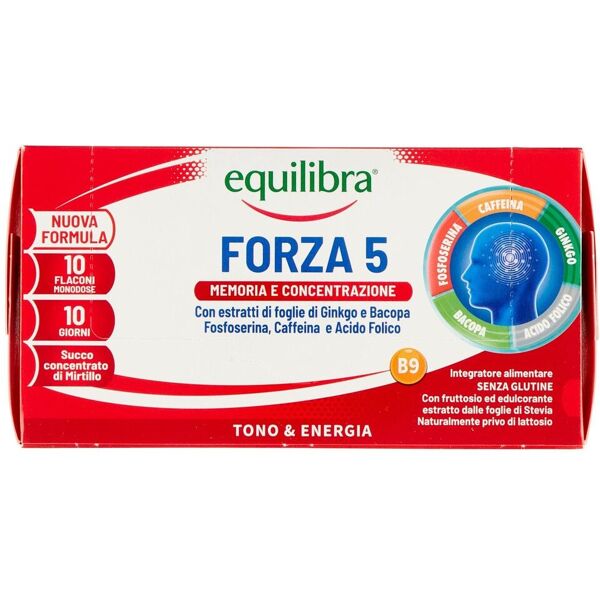 equilibra forza 5 integratore memoria 10 flaconcini