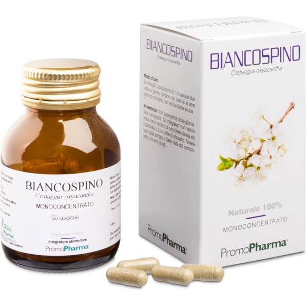 promopharma biancospino integratore alimentare 50 capsule