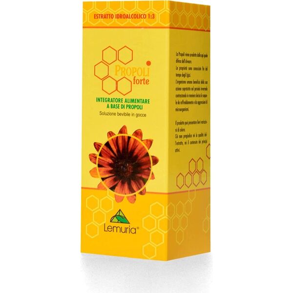 lemuria propoli forte estratto idroalcolico integratore a base di propoli 30ml