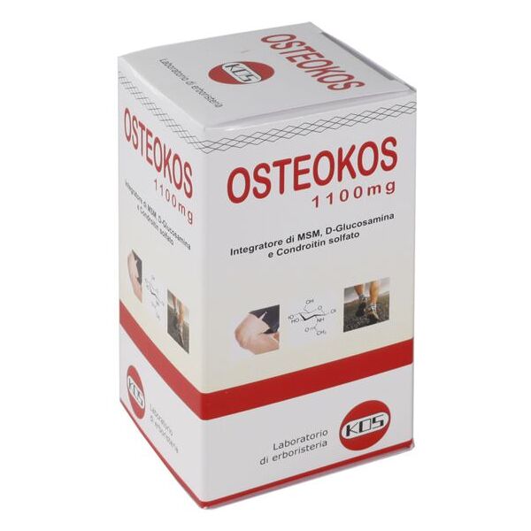 kos - laboratorio di erboristeria osteokos 1100mg integratori articolazioni 60 compresse