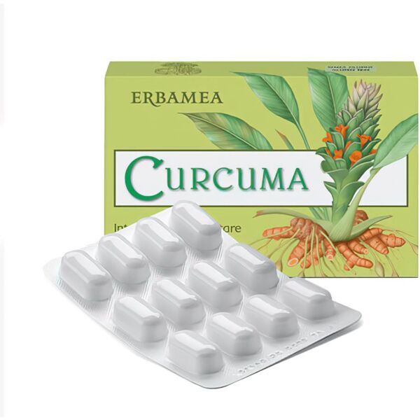 erbamea curcuma integratore antiossidante 24 capsule