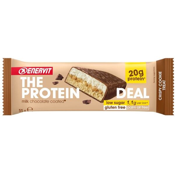 enervit the protein deal bar barretta proteica gusto crispy cookie treat 55g