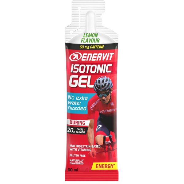 enervit sport isotonic gel con caffeina gusto limone 60ml