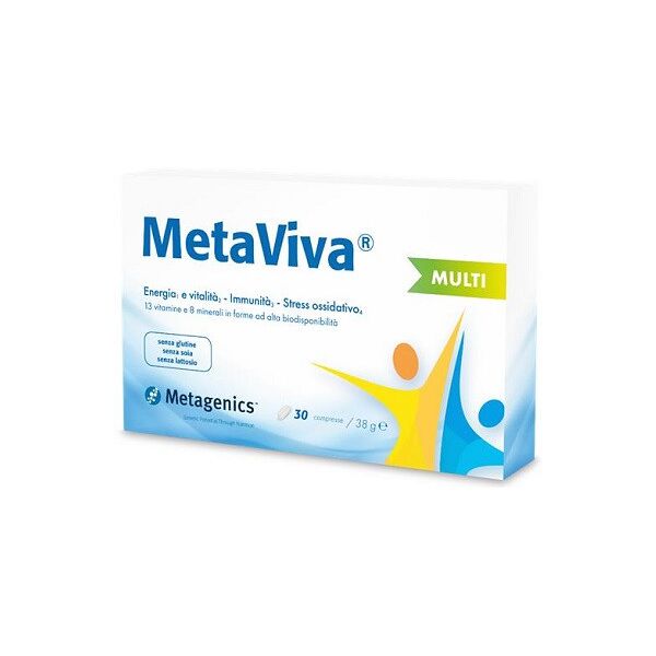 metagenics metaviva multi integratore multivitaminico 30 compresse