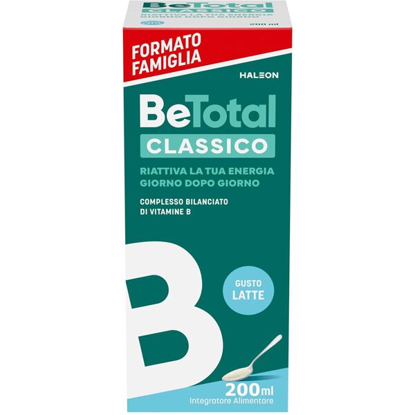 be-total sciroppo integratore alimentare vitamina b stanchezza sistema immunitario bambini 200ml