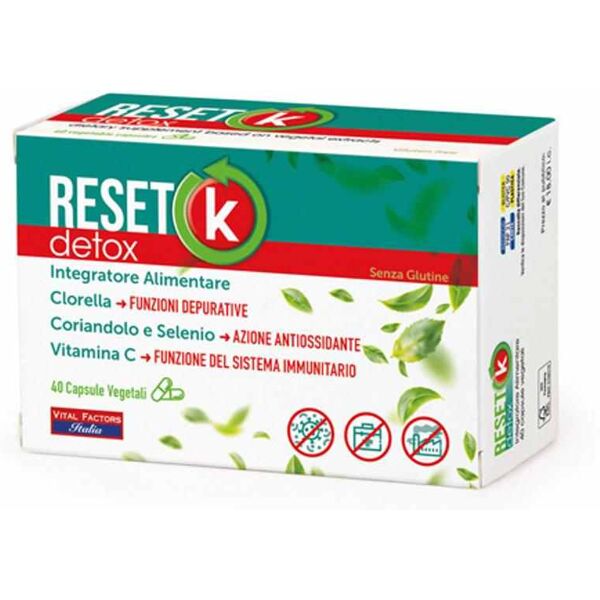 vital factors reset k detox 40 capsule